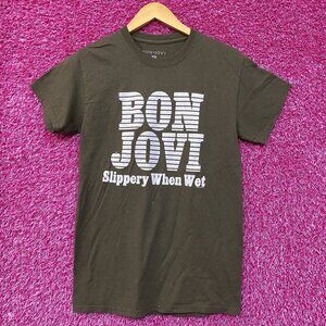Bon Jovi Slippery When Wet Tour Rock Tshirt size XS